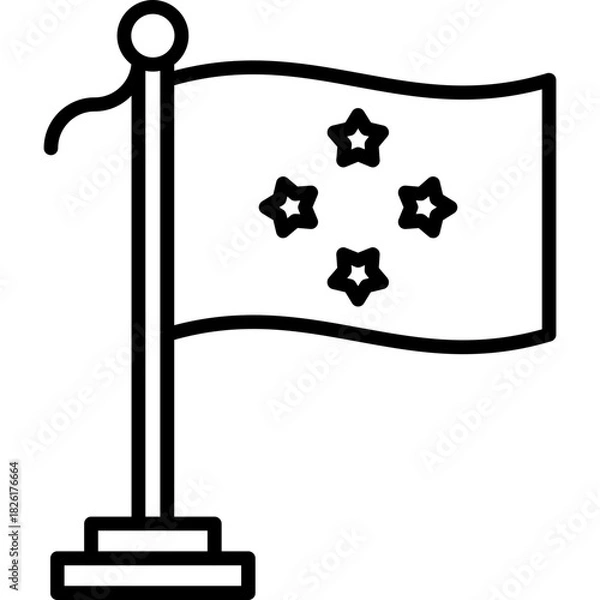 Obraz Micronesia Icon