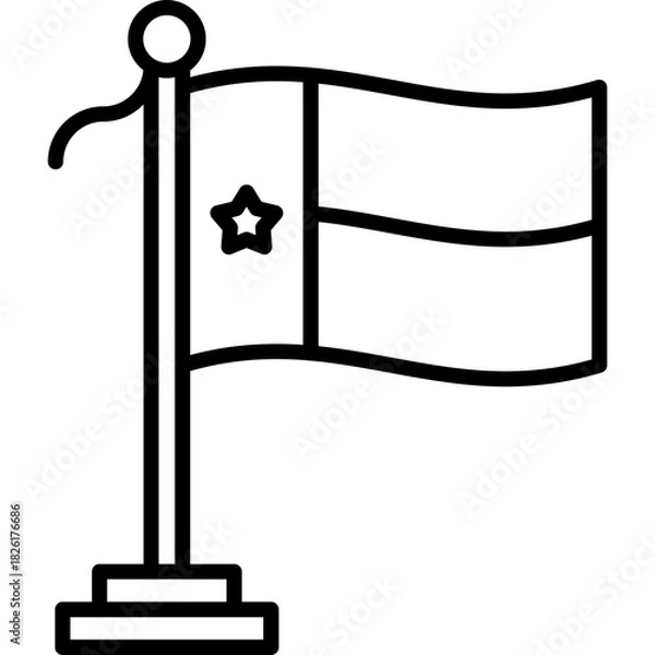 Obraz Guinea Bissau Icon