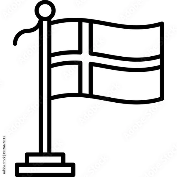 Obraz Faroe Islands Icon