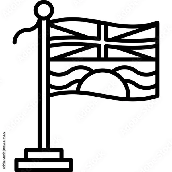 Obraz British Columbia Icon