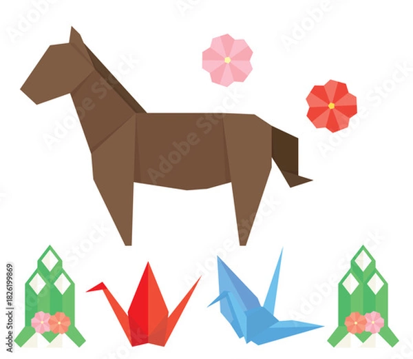 Obraz 正月折り紙セット