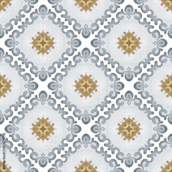 Fototapeta seamless floral pattern