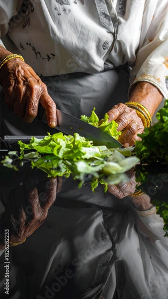 Obraz Essen zubereiten