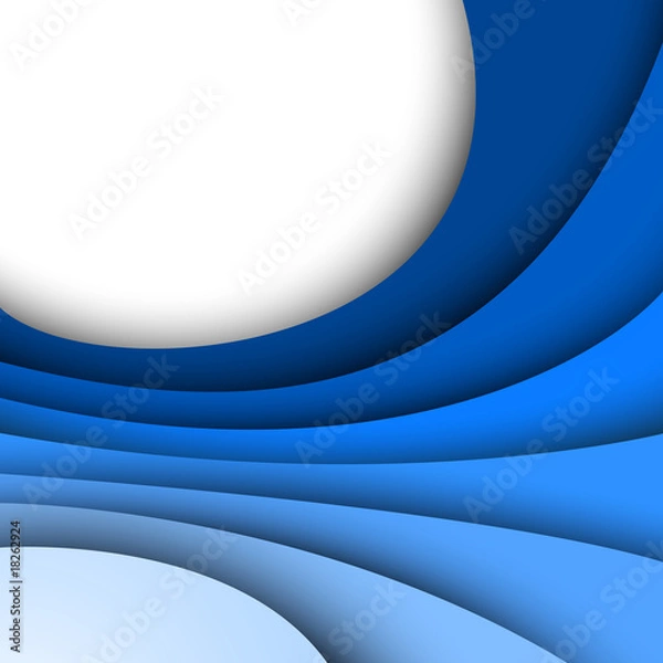 Obraz Abstract blue background