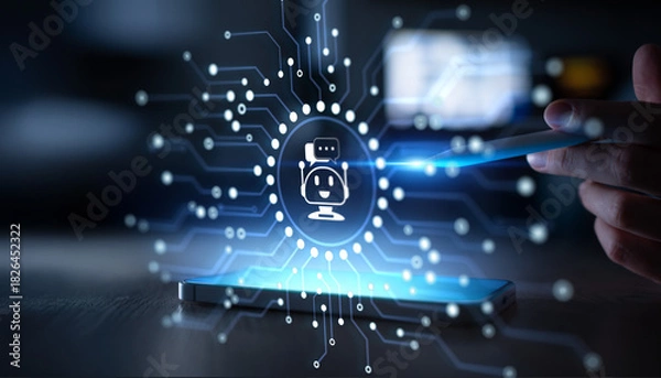 Obraz AI Chatbot and Virtual Assistant for Customer Support and Automation.