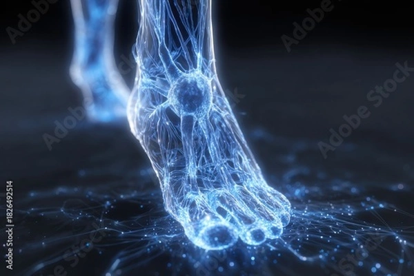 Obraz Elderly Neuropathy Pain in Limbs