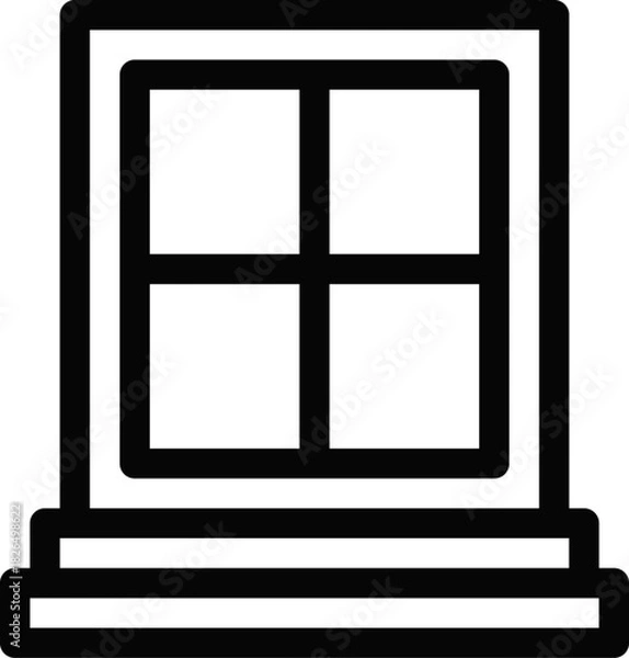 Obraz Window Frame Spring View