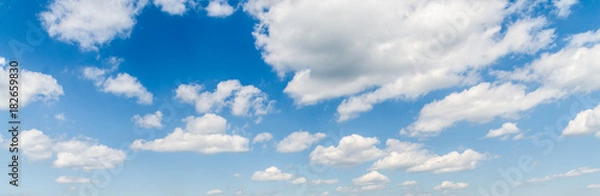 Fototapeta blue sky with clouds