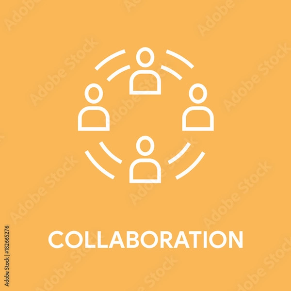 Fototapeta COLLABORATION CONCEPT