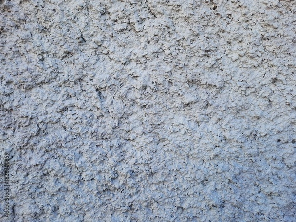 Obraz Texture of old rustic wall covered with gray stucco plaster