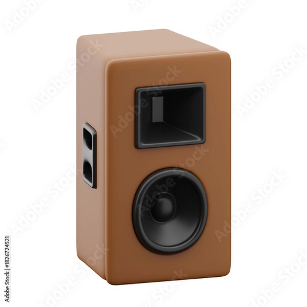 Obraz Speaker audio 3d illustration