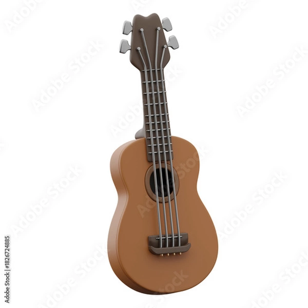 Fototapeta Ukulele 3d illustration