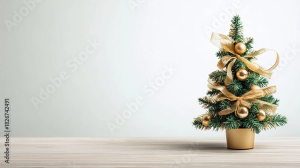 Fototapeta mini christmas tree