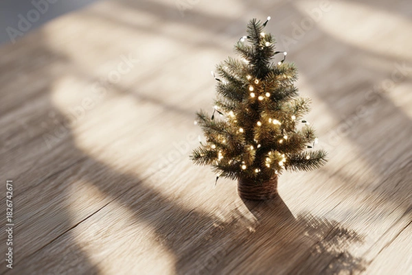 Fototapeta mini christmas tree