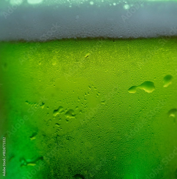 Obraz water drops on glass