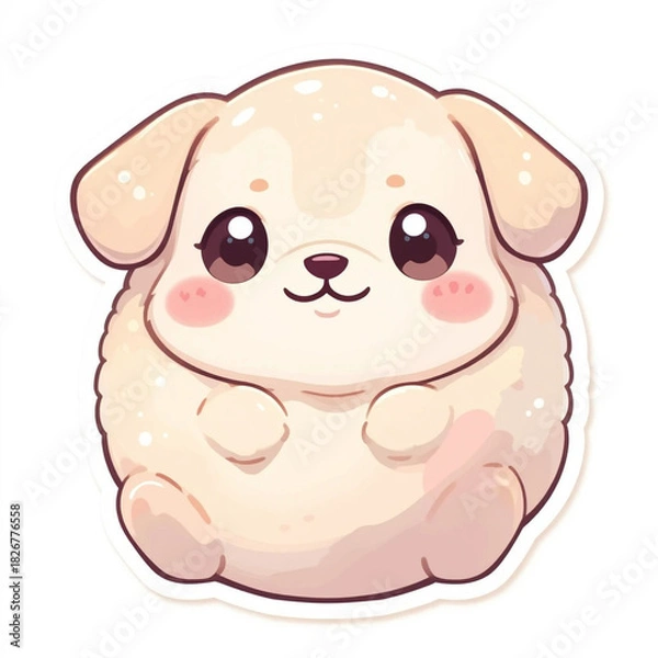 Obraz Mochi Puppy Character
