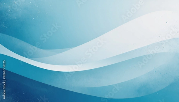 Obraz 緩やかな曲線を描く背景