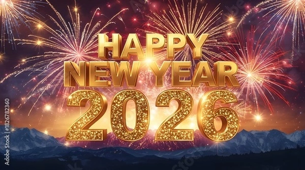 Obraz Happy New Year 2026