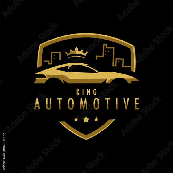 Obraz King Automotive Logo