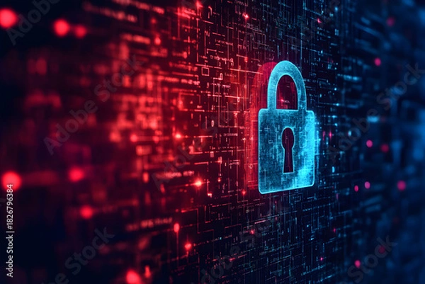 Fototapeta Advanced Secure Mobile Device Management in Modern Professional Setting  