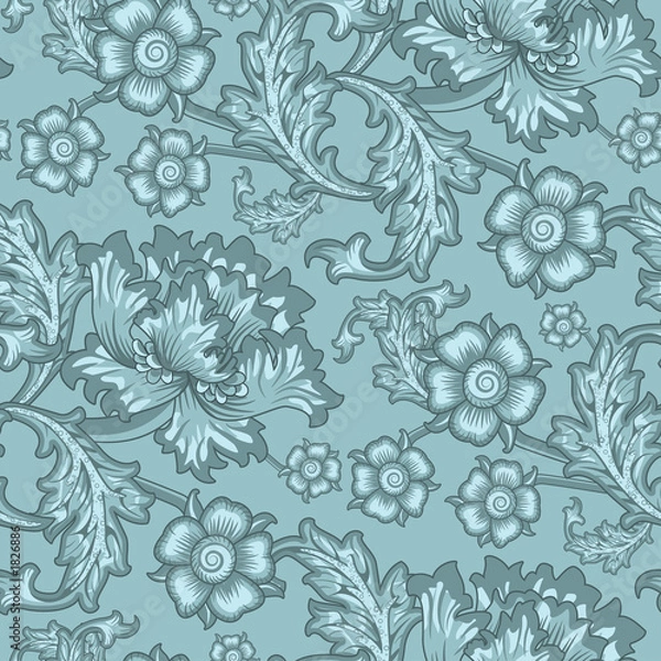 Fototapeta seamless wallpaper pattern