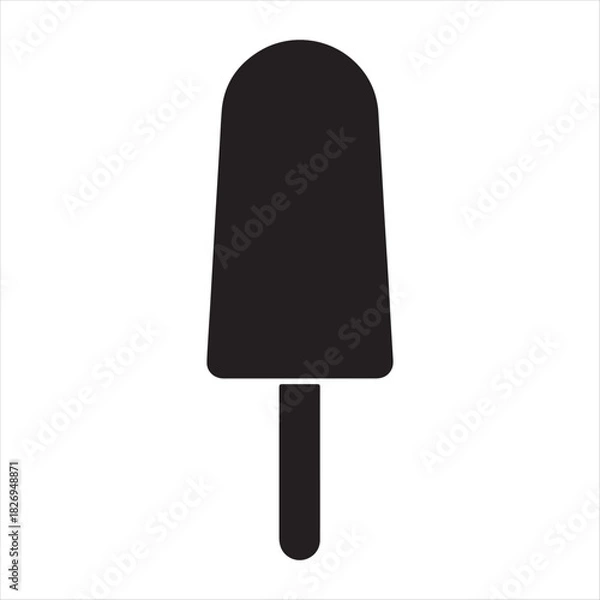 Obraz ice cream isolated on white background