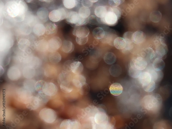 Fototapeta abstract background of bokeh