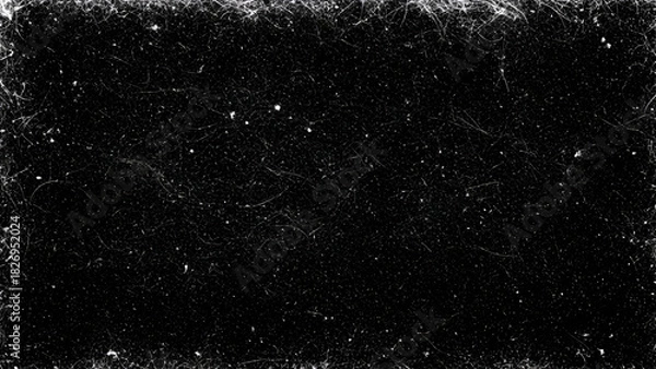 Obraz Dark Grunge Texture with Fine Scratches and Dust Particles
