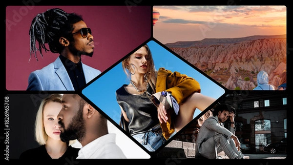 Fototapeta Split Screens 03