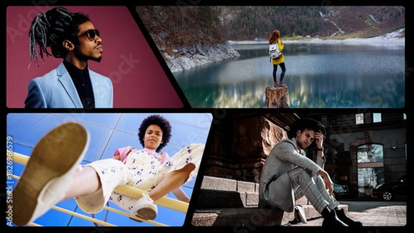 Fototapeta Split Screens 07