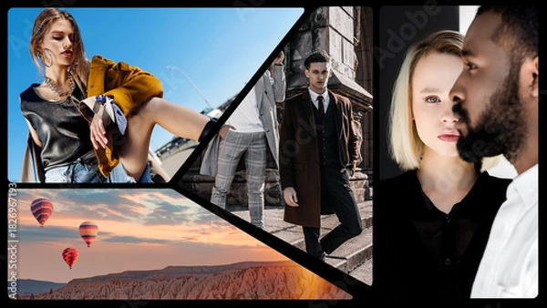Obraz Split Screens 10