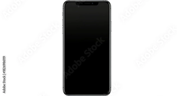 Fototapeta Modern Smartphone with Blank Screen Mockup