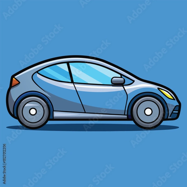 Obraz vector illustration of a car