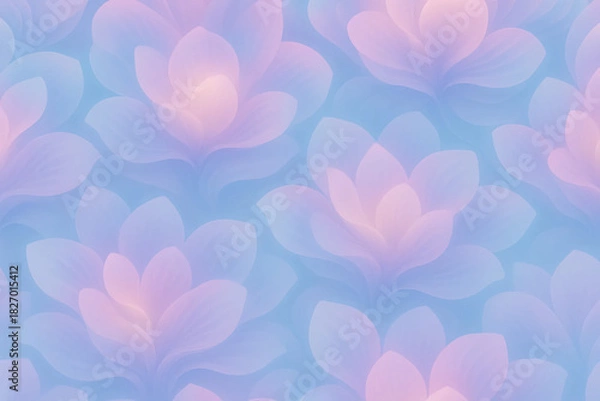 Fototapeta Etherwave Bloomfield – Soft Ripple Petal Geometry