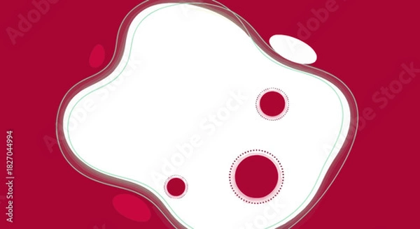 Obraz Abstract and Modern Crimson Background with White Space for Text and Graphic Elements