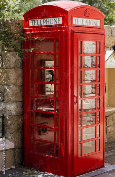 Obraz British telephone booth