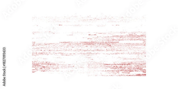 Fototapeta Abstract red and black pixelated noise texture background for digital art and design projects use 100 on transparent background