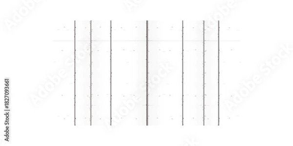 Fototapeta Abstract glitch art background with distorted lines and shapes for digital design projects and wallpapers on transparent background