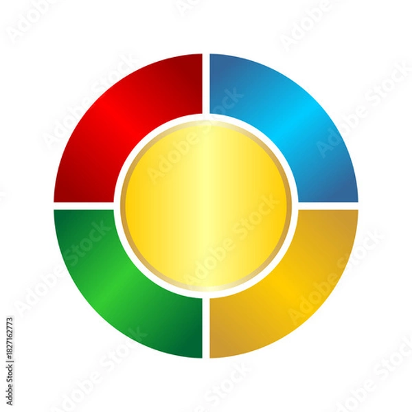 Fototapeta pie chart icon