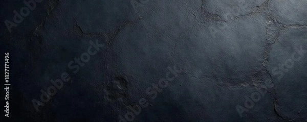 Fototapeta Dark grey stone texture, rough concrete surface, architecture, design