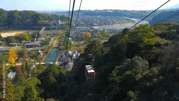 Obraz 岩国城ロープウェイ1