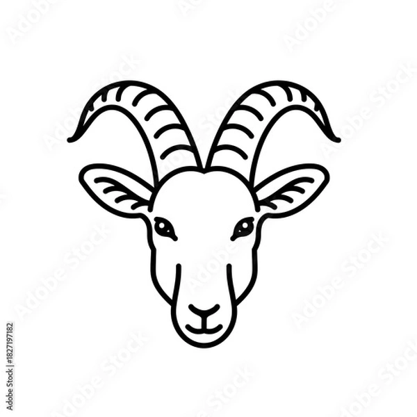 Obraz Vibrant Cartoon Lion Dance Icon with Festive Red and Gold Accents on a Clean White Background Representing Cultural Celebration and Traditional Performance Art