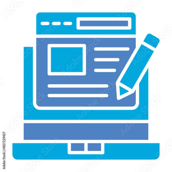 Obraz Copywriting Icon