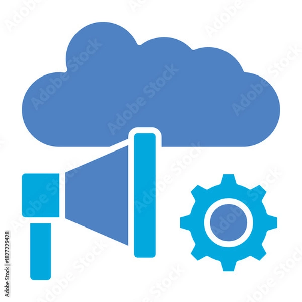 Fototapeta Cloud Icon
