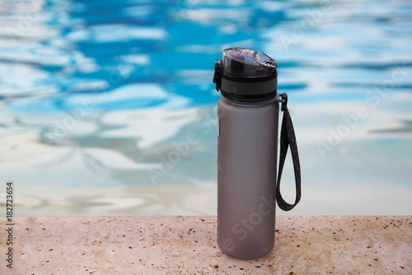 Obraz Bottle ad water