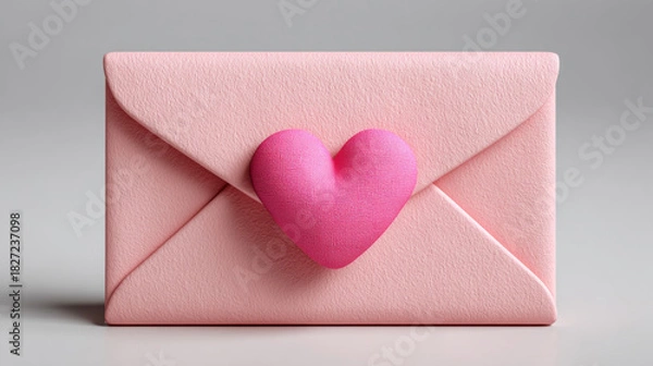 Obraz  Envelope with Heart Seal