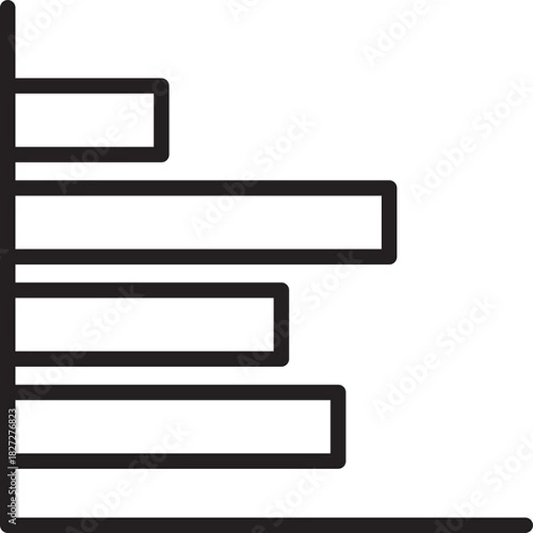 Obraz line chart graphic