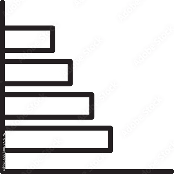 Obraz line chart graphic