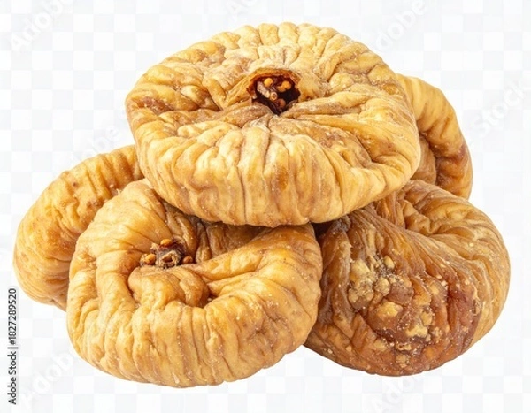 Obraz Stacked, dried figs showcase texture and natural colors