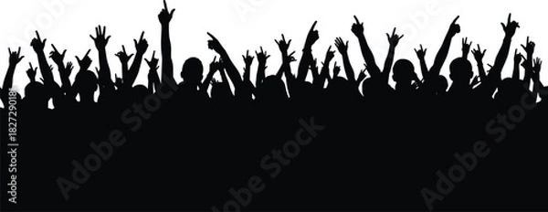 Fototapeta Abstract vector design with cmyk colors grayscale elements and helvetica courier fonts